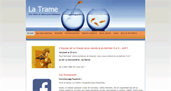 Desktop Screenshot of la-trame.ca